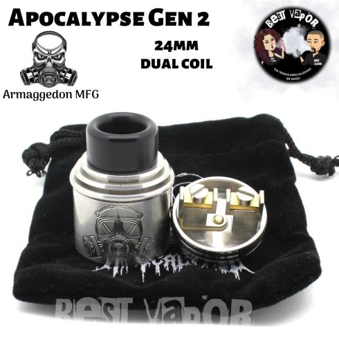 Apocalypse Gen 2 RDA 24 mm de Armaggedon MFG en Best Vapor