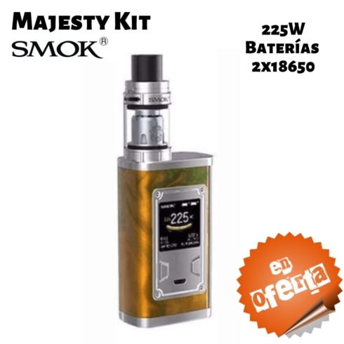 Majesty Kit 225W de Smok en Best Vapor - Oferta