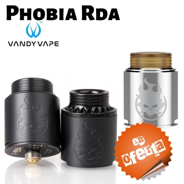 Phobia RDA de Vandy Vape en Best Vapor - Oferta
