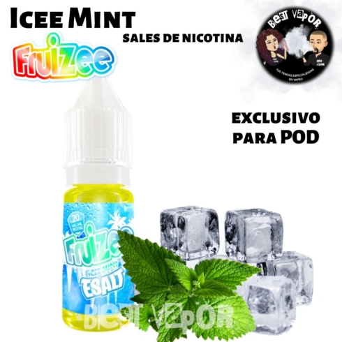 Icee Mint Sales de nicotina de Fruizee en Best Vapor