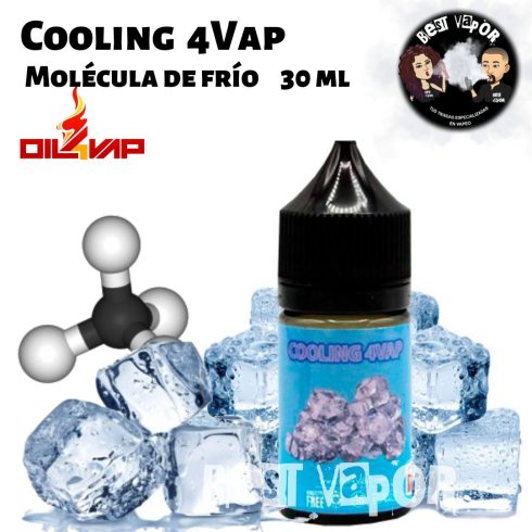Cooling 4Vap Molécula de frío 30 ml de Oil4Vap en Best Vapor