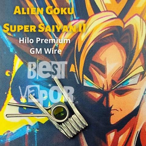 Alien Goku Super Saiyan II GM Wire de Timon Coil en Best Vapor