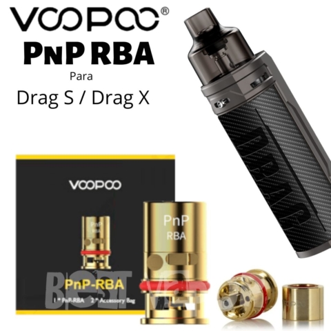 PnP RBA reparable VooPoo para Drag X Drag X en Best Vapor