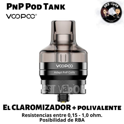 PnP Pod Tank de VooPoo en Best Vapor