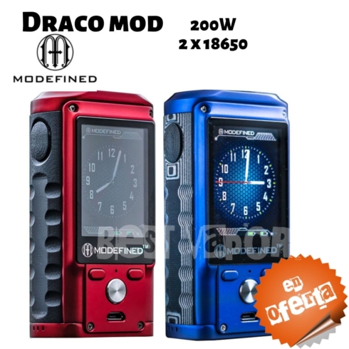 Draco Mod 200w de Modefined en Best Vapor - Oferta