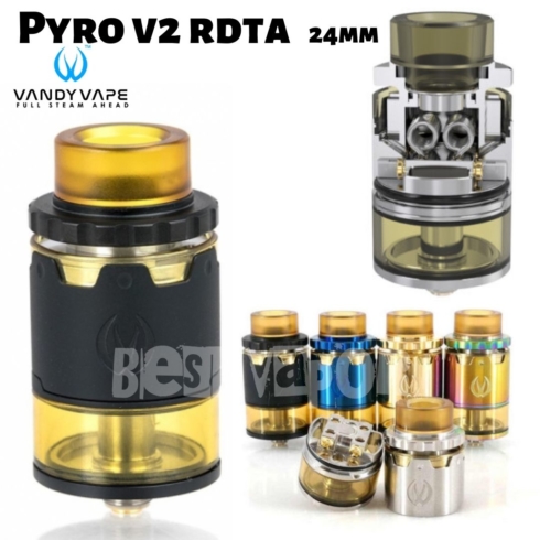 Pyro v2 RDTA de Vandy Vape en Best Vapor
