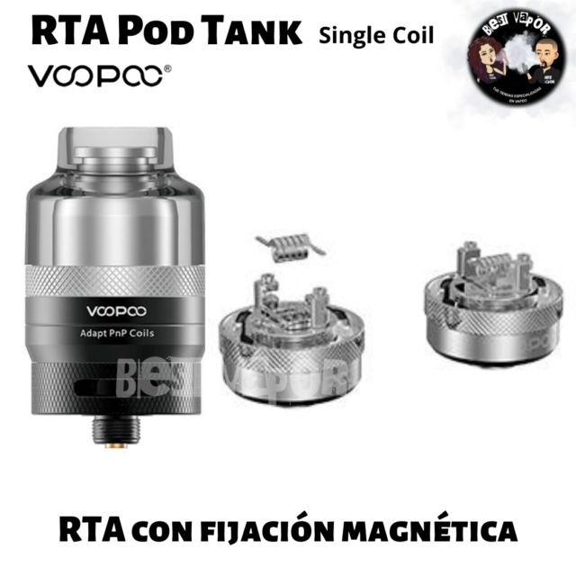 RTA Pod Tank de VooPoo en Best Vapor