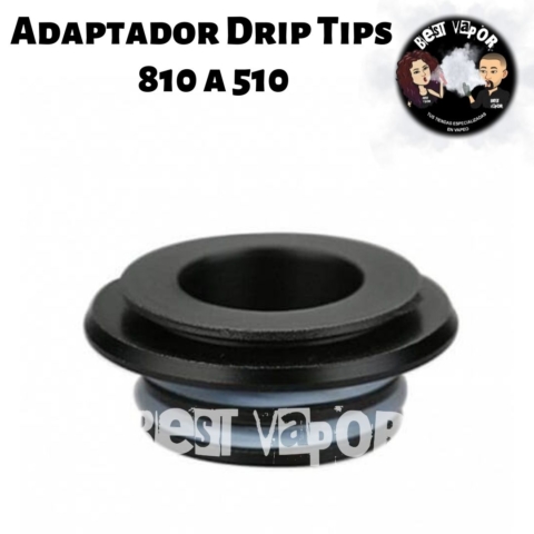 Adaptador Drip Tip 810 a 510 en Best Vapor