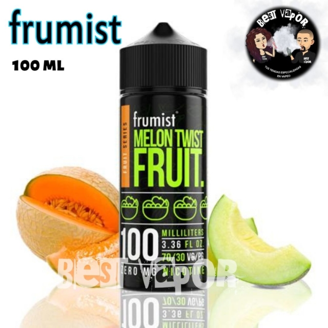 Melon Twist Fruit Series de Frumist 100ml en Best Vapor