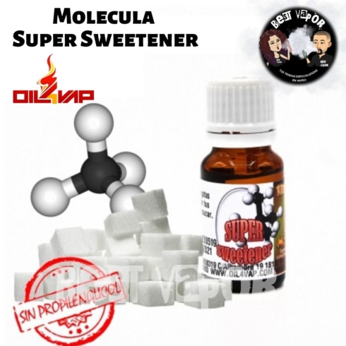 Molécula Super Sweetener 10 ml de Oil4Vap en Best Vapor