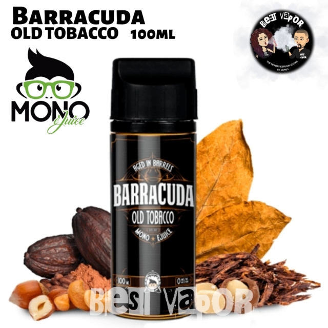 Barracuda Old Tobacco de Mono eJuice en Best Vapor