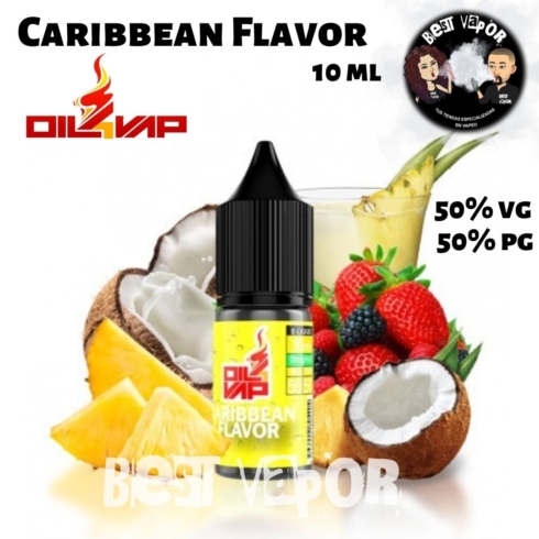 Caribbean Flavor eliquid 50VG-50PG 10 ml de Oil4Vap en Best Vapor