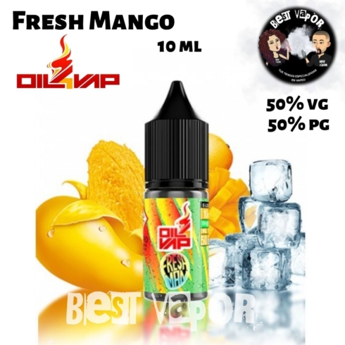 Fresh Mango eliquid 50VG-50PG 10 ml de Oil4Vap en Best Vapor