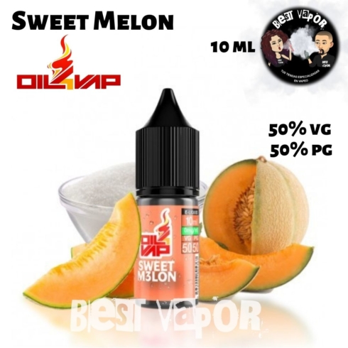 Sweet Melon eliquid 50VG-50PG 10 ml de Oil4Vap en Best Vapor