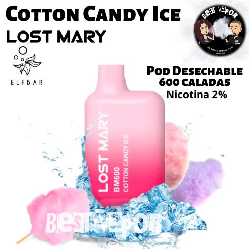 Cotton Candy Ice Lost Mary pod desechable en Best Vapor