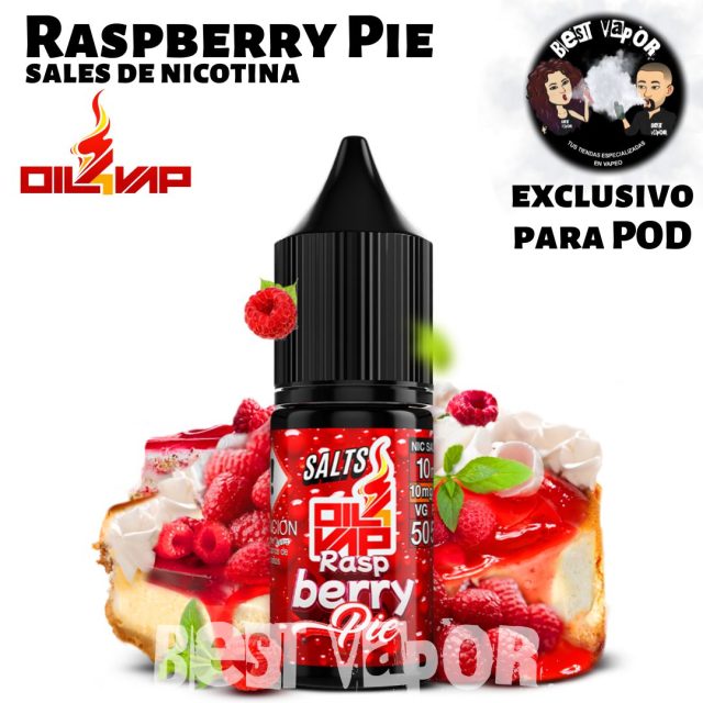 Raspberry Pie Salts sales de nicotina de Oil4Vap en Best Vapor