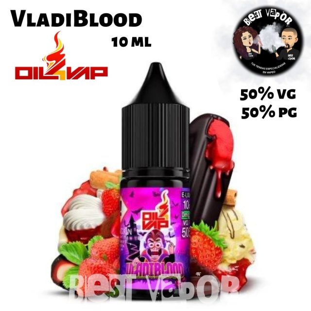 Vladiblood eliquid 50VG-50PG 10 ml de Oil4Vap en Best Vapor
