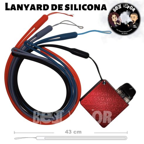 Lanyard cordón de silicona en Best Vapor
