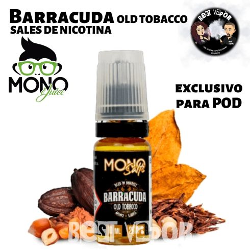 Barracuda Salts sales de nicotina de Mono eJuice en Best Vapor