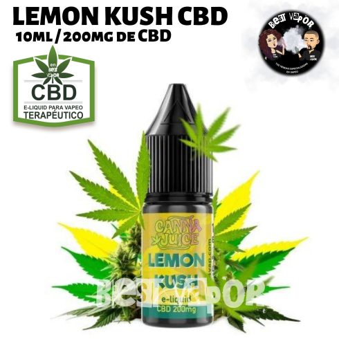 LEMON KUSH CBD 10ml en Best Vapor