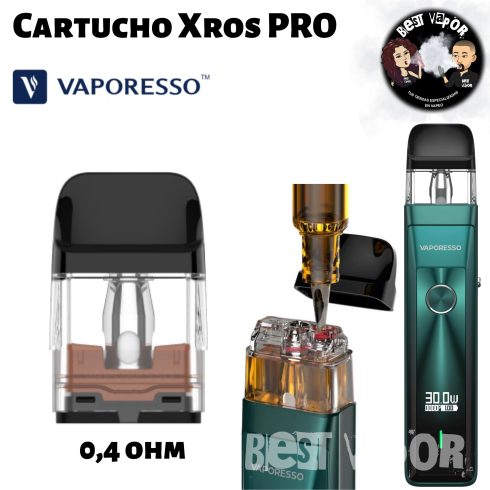 Cartuchos repuesto para Xros PRO de Vaporesso en Best Vapor
