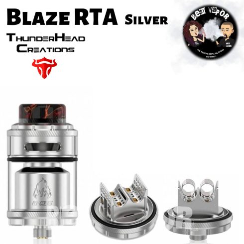Blaze RTA 2ml (silver) de Thunderhead Creations en Best Vapor