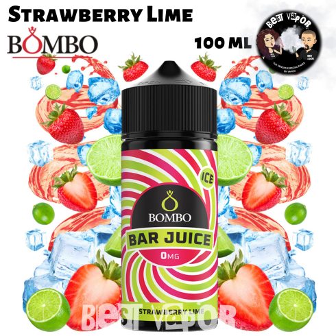 Strawberry Lime 100ml de Bombo Bar Juice en Best Vapor