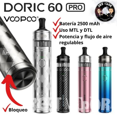 Doric 60 PRO de VooPoo en Best Vapor