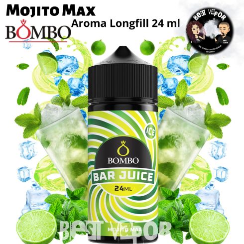 Mojito Max Aroma Longfill 24ml de Bombo Bar Juice en Best Vapor