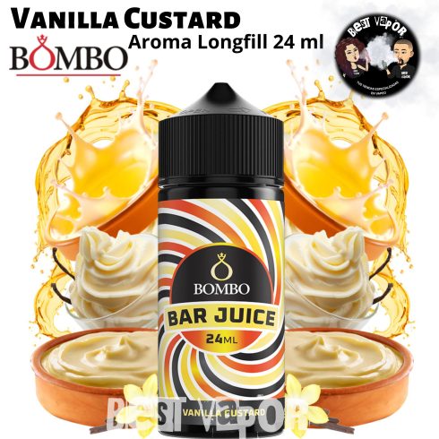 Vanilla Custard Aroma Longfill 24ml de Bombo Bar Juice en Best Vapor