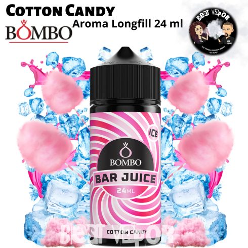 Cotton Candy Aroma Longfill 24ml de Bombo Bar Juice en Best Vapor