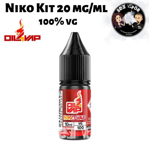 Niko kit 20mg 100% VG de Oil4Vap en Best Vapor