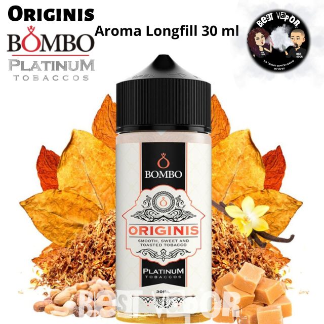 Originis Aroma Longfill 30ml de Platinum Tobaccos de Bombo en Best Vapor