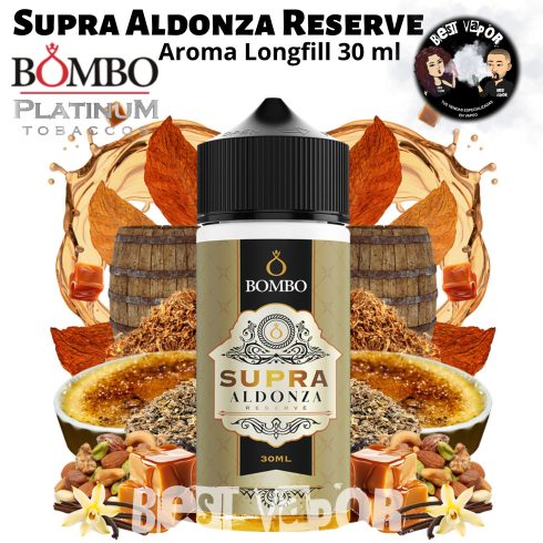 Supra Aldonza Reserve Aroma Longfill 30ml de Platinum Tobaccos de Bombo en Best Vapor