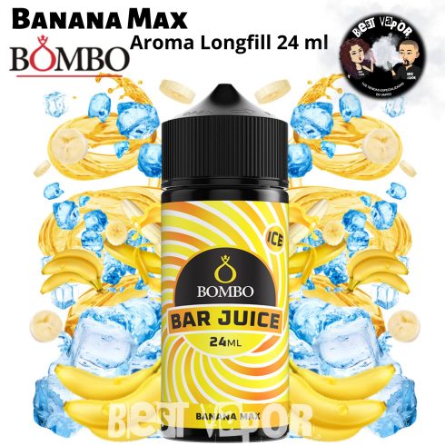Banana Max Aroma Longfill 24ml de Bombo Bar Juice en Best Vapor
