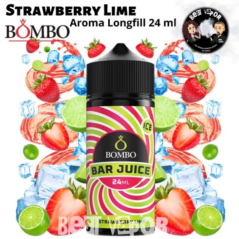 Strawberry Lime Aroma Longfill 24ml de Bombo Bar Juice en Best Vapor