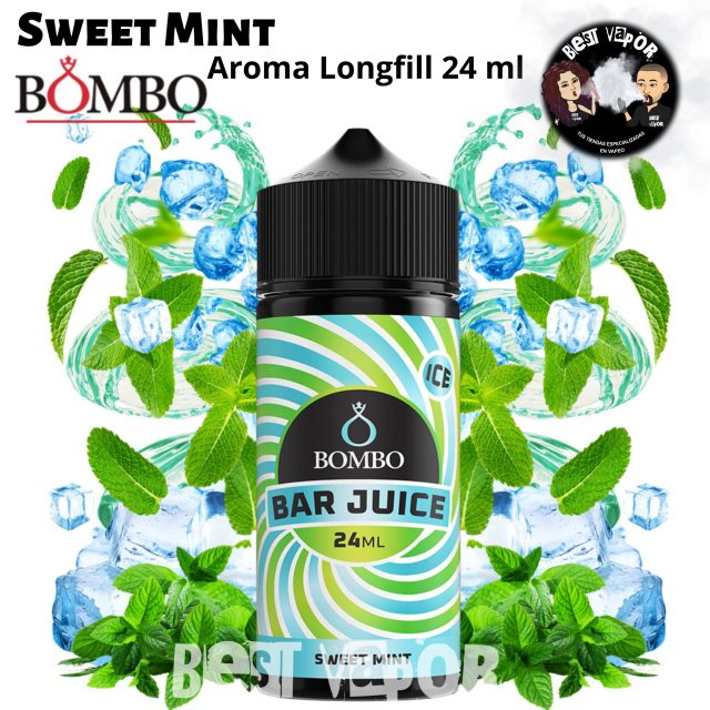Sweet Mint Aroma Longfill 24ml de Bombo Bar Juice en Best Vapor