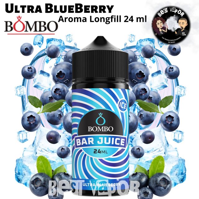 Ultra BlueBerry Aroma Longfill 24ml de Bombo Bar Juice en Best Vapor