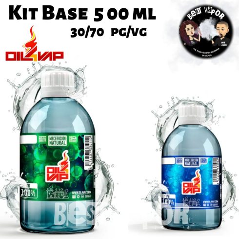 Kit Base 500ml 30pg-70vg de Oil4vap en Best Vapor