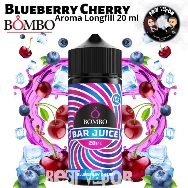 Blueberry Cherry Aroma Longfill 20ml de Bombo Bar Juice en Best Vapor