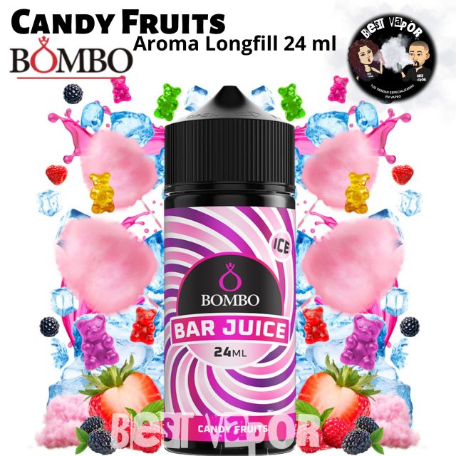 Candy Fruits Aroma Longfill 24ml de Bombo Bar Juice en Best Vapor