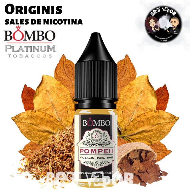 Pompeii sales de nicotina Platinum Tobaccos de Bombo en Best Vapor