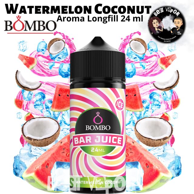 Watermelon Coconut Aroma Longfill 24ml de Bombo Bar Juice en Best Vapor