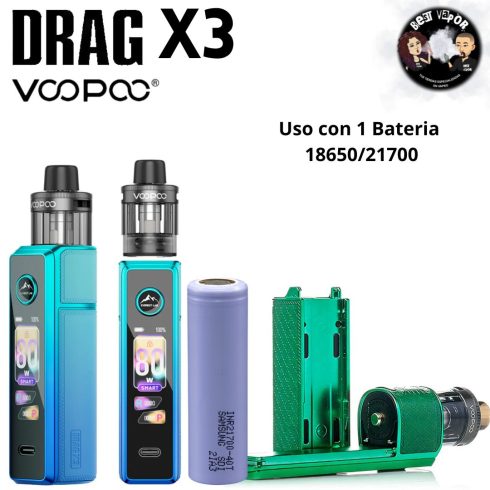 Drag X3 de VooPoo en Best Vapor